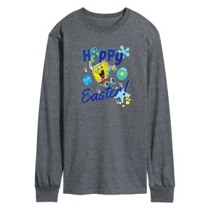Men's - SpongeBob Squarepants - Easter Weaster Long Sleeve Graphic T-Shirt - 1 of 4