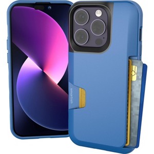 Smartish iPhone 14 Wallet Case - Wallet Slayer Vol 1 - Slim Grip Card Holder Cover - 1 of 4