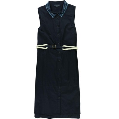 Tommy Hilfiger Womens High-Low Button Down Blouse