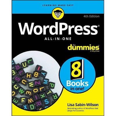 Wordpress All-In-One for Dummies - 4th Edition by  Lisa Sabin-Wilson (Paperback)