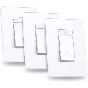 Feit Smart Dimmer Switch 2.4ghz Wi-Fi Light Switch Works for Smart Phone Tablet Alexa,Google iOS Voice Controlle App & Timer Home Office UL