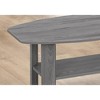 Monarch Specialties Table Set 3Pcs Set Coffee End Side Accent Living Room Laminate Grey Transitional - 2 of 4