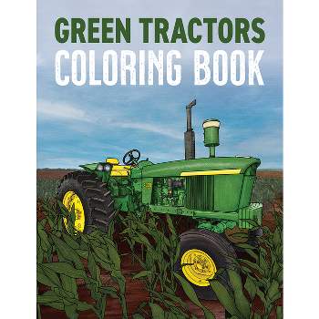 Green Tractors Coloring Book - by  Lee Klancher (Paperback)