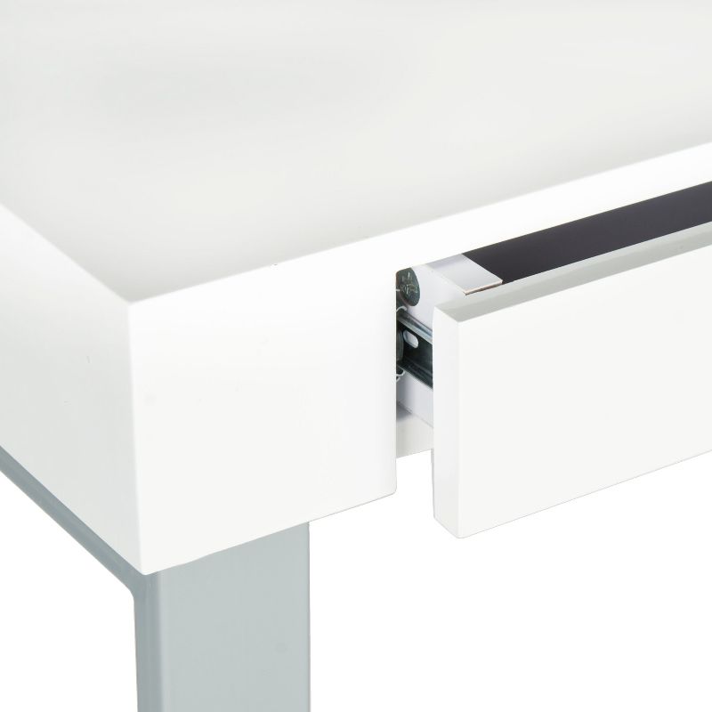 Barton Desk - White/Grey - Safavieh, 4 of 5