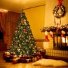 Pre-Lit Artificial Christmas Tree 7.5ft with 400 Clear Incandescent Mini Lights, Indoor Outdoor Green - 2 of 4