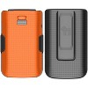 Nakedcellphone Combo for TCL Flip 3 Phone - Hard Case and Belt Clip Holster - 2 of 4