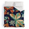 Deny Designs barbara dantas Garden Duvet Cover Bedding Set Blue - 2 of 4