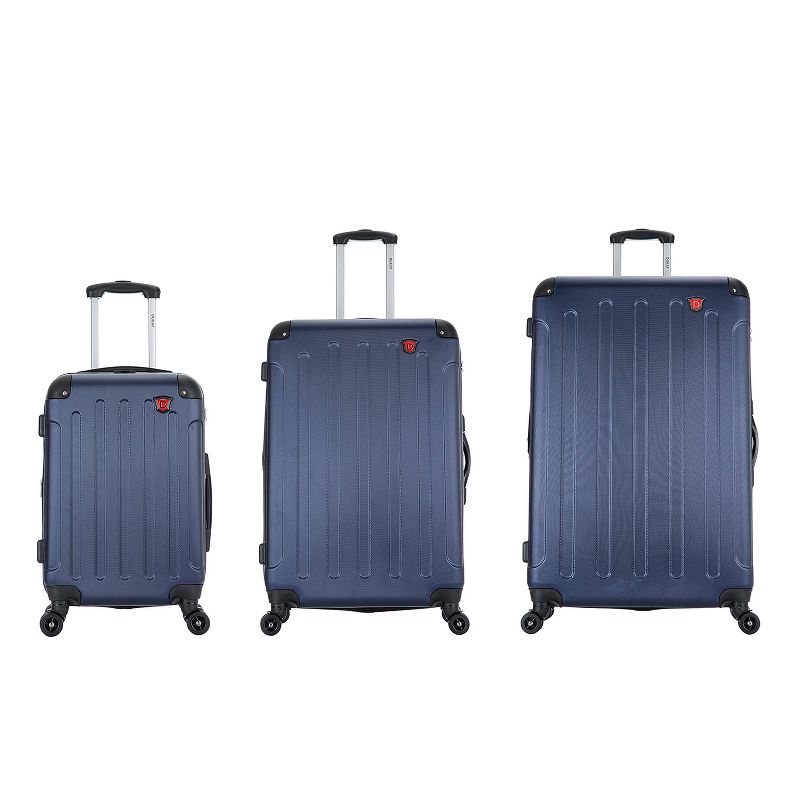 DUKAP Intely Smart 3pc Hardside Checked Luggage Set with Integrated Weight Scale and USB Port, 3 of 12