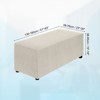 Unique Bargains Polyester Rectangular Stretchy Elastic Stool Cover - 2 of 4