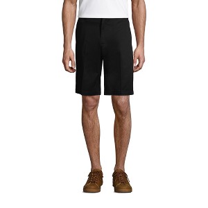School Uniform Young Men's Plain Front Blend Chino Shorts - 1 of 3