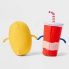 Felt Duo Figural Decor Hotdog and Soda - Sun Squad™: Indoor Polyester Styrofoam Figurines - 2 of 3