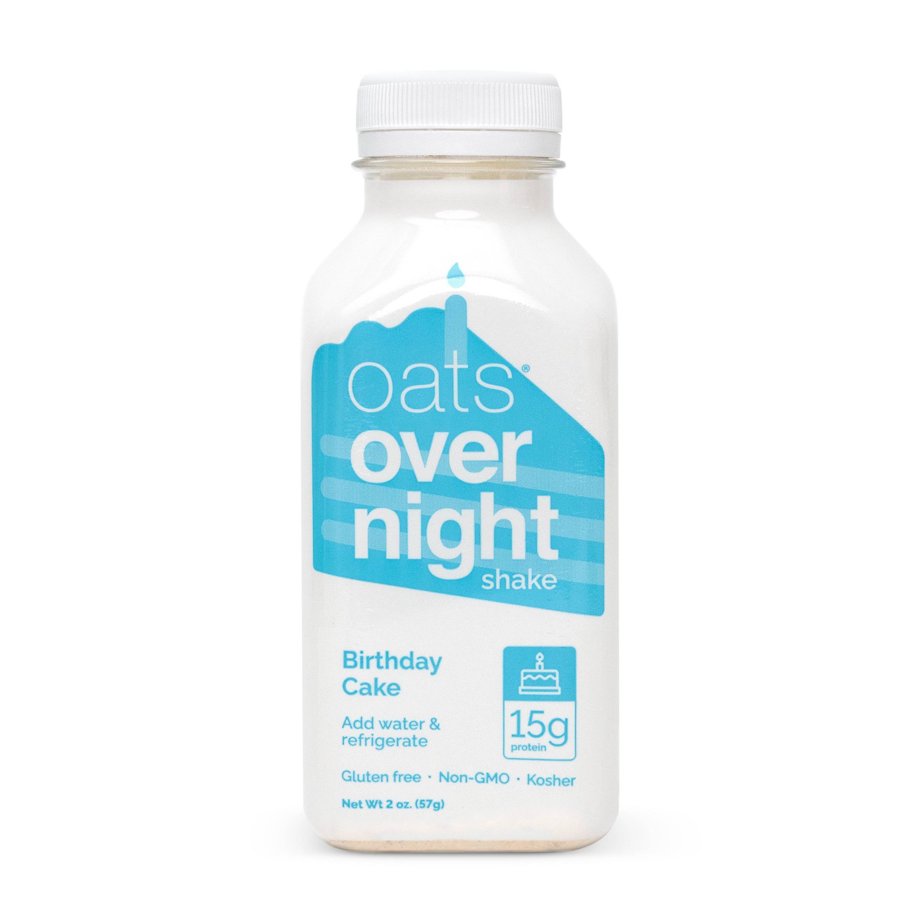Oats Overnight Shake Birthday Cake - 2oz