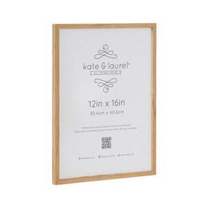 Kate & Laurel All Things Decor 12"x16" Gallery Wall Wood Photo Frame Natural - 1 of 4