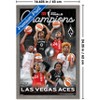 Trends International WNBA Las Vegas Aces - 2025 WNBA Finals Champions Framed Wall Poster Prints - 3 of 4