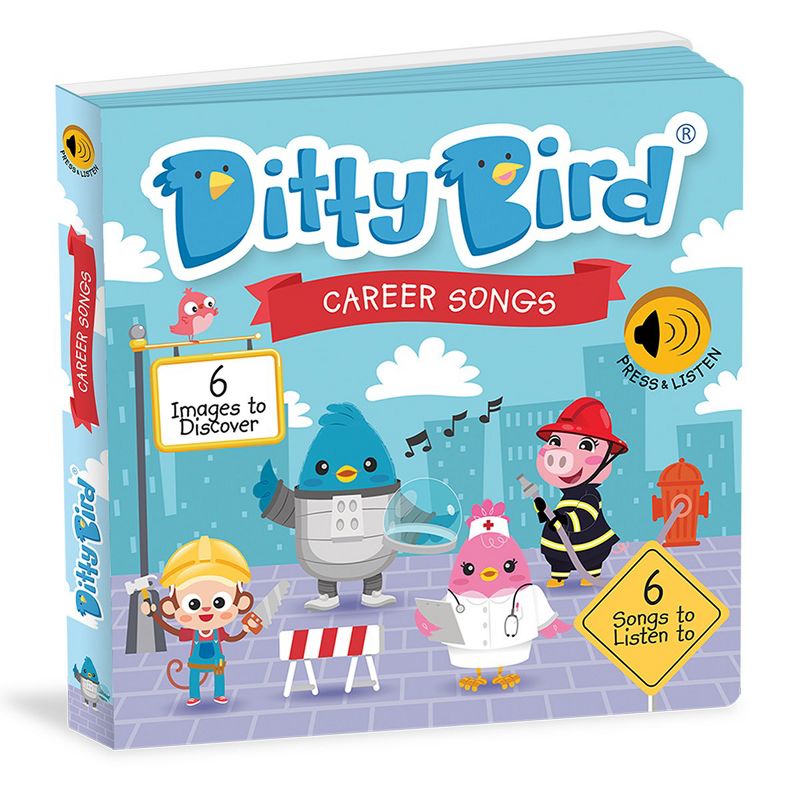 Ditty Bird Ditty Bird Nature and Career Song Books  -  Set of 2, 2 of 7