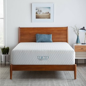 Lucid Comfort Collection Plush 14" Memory Foam Mattress - 1 of 4