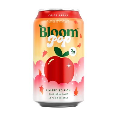 BLOOM NUTRITION Pop Crisp Apple Soda - 12 fl oz