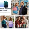 School Backpack, Lightweight Classic Cute Aesthetic Bookbag Daypack for Teen Boys Traveling/Gym/Middle School Navy Green - 3 of 4