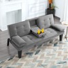 MAYEERTY 65¡± Modern Design Sleeper Sofa Bed Easy-Convertible Couch - 2 of 4
