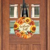 Briarwood Lane Door Hanger 16x16 Welcome Fall Flowers For Fall Door Hanger - 2 of 3