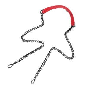 Unique Bargains Metal Corrosion-Resistant PU Leather Purse Flat Chain Strap - 1 of 4