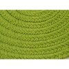 Colonial Mills Reversible Flat-Braid (Oval) Runner - Lime 2'4"x15' - 2 of 2