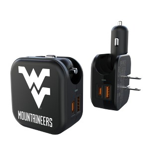 NCAA Big 12 Universities Text Backdrop 18-Watt 2 in 1 USB A/C Charger - 1 of 3