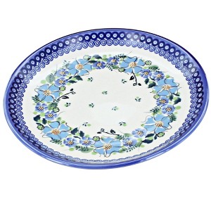 Blue Rose Polish Pottery T02 Galia Dessert Plate - 1 of 1