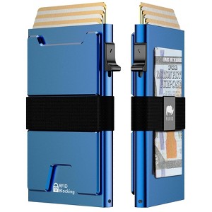 Generic Smart Card Wallet for Men Slim: Minimalist Wallet For Men - 1 of 4