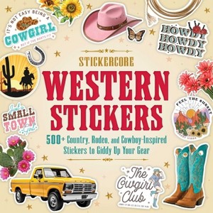 Western Stickers - (Stickercore) by  Adams Media (Paperback) - 1 of 1