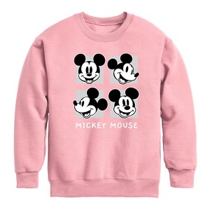 Boys' - Disney - Mickey & Friends Graphic Long Sleeve Fleece Sweatshirt - 1 of 3