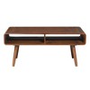Napa Valley Coffee Table Espresso - Breighton Home: Mid Century Modern, Storage Shelf - 2 of 4