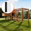 VEVOR Hardware Cloth,48'' x 50'Galvanized Wire Mesh Roll,16 Gauge Chicken Wire Fence Roll,Vinyl Coating Metal Wire Mesh for Chicken Coop Barrier - 2 of 4