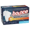 Bounce WrinkleGuard Mega Dryer Sheets, 60 Count, Wrinkle Release Fabric Softener Sheets with Outdoor Fresh Scent - 2 of 4