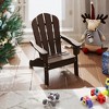 Tangkula 2PCS Kid's Adirondack Chair All-Weather HDPE Toddler Lawn Chair w/ Ergonomic Design - 3 of 4