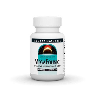 Mega Folinic by Source Naturals, Inc.  -  120 Tablet