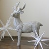 Northlight Faux Wood Grain Standing Deer Christmas Figure - 10.5" - 2 of 4