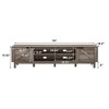 NicBex TV Stand for 80 Inch TV with 4 Open Storage Cubbies and 2 Cabinets,TV Entertainment Center,Modern TV Console Table for Living Room - 3 of 4