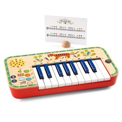 DJECO Animambo Synthesizer Musical Instrument Tan