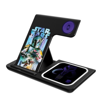 Keyscaper Star Wars Empire Portrait Collage 15-Watt 3 in 1 Charging Station