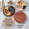 The Lakeside Collection 12" Sentiment Lazy Susan - 4 of 4