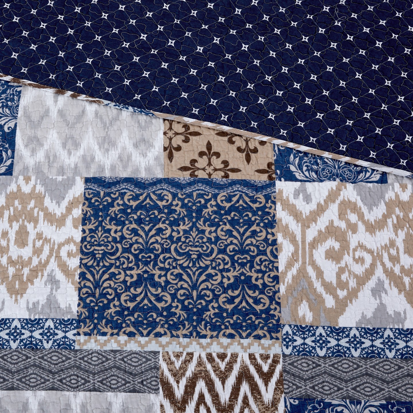Комплект с покрывалом Modern Threads Laura Printed Reversible Quilt Set — фото 6