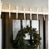 GE Color Choice 20-Count Dual Color 100 LED Ice Crystal Icicle Lights Multi/White - 2 of 4