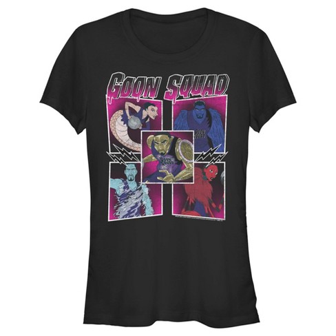 Juniors Womens Space Jam: A New Legacy Goon Squad Boxes T-Shirt - image 1 of 4