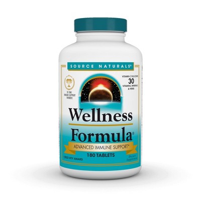 Wellness Formula by Source Naturals, Inc.  -  180 Tablet