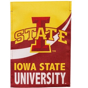 NCAA Iowa State University Garden Flag 12x18 Double Sided, Officially Licensed Sports Flags For Outside, Indoor and Outdoor Students & Alumni - 1 of 1