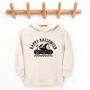 The Juniper Shop Happy Halloween Arch Distressed Toddler Hoodie - 2 of 4
