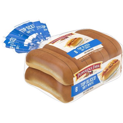 Pepperidge Farm Bakery Classics Top Sliced White Hot Dog Buns - 14oz/8ct_0