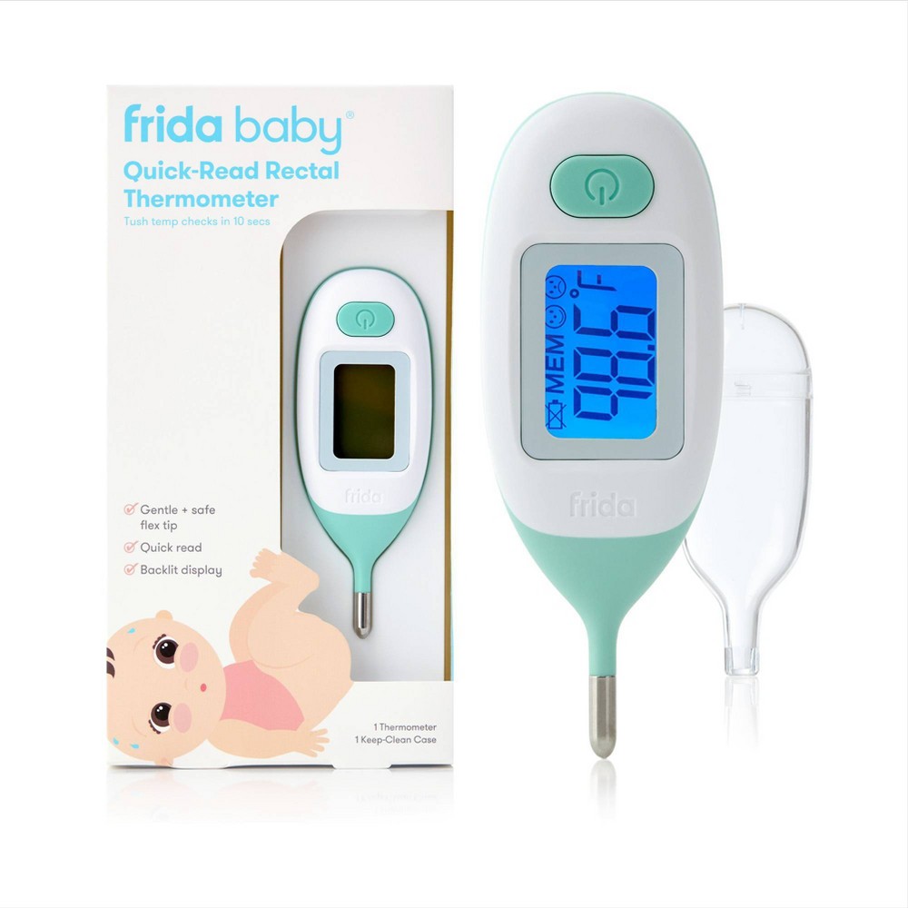 Frida Baby Rectal Battery Thermometer, Memory Holds Last 10 Readings