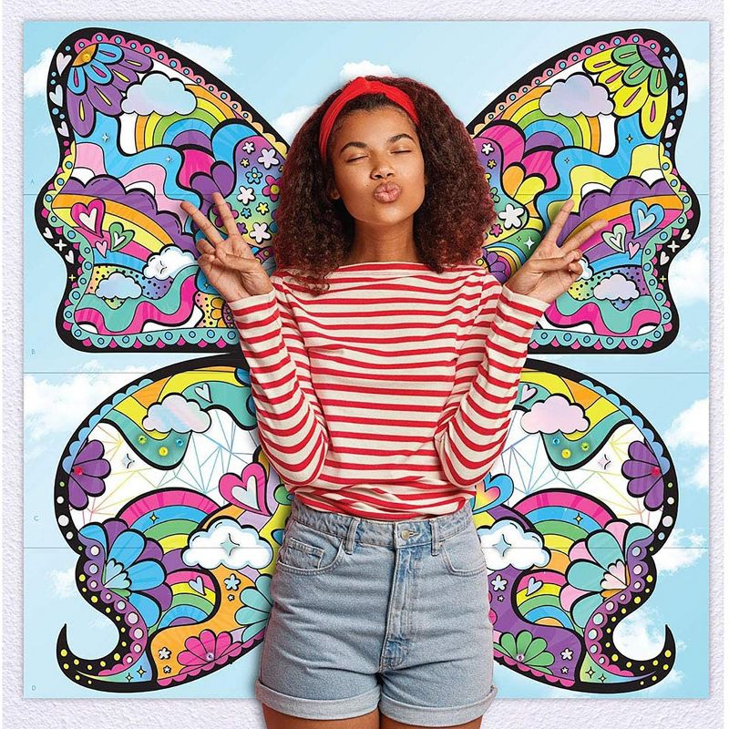 Fashion Angels Fashion Angels DIY Mural Design Set - Butterfly Wings, 4 of 5
